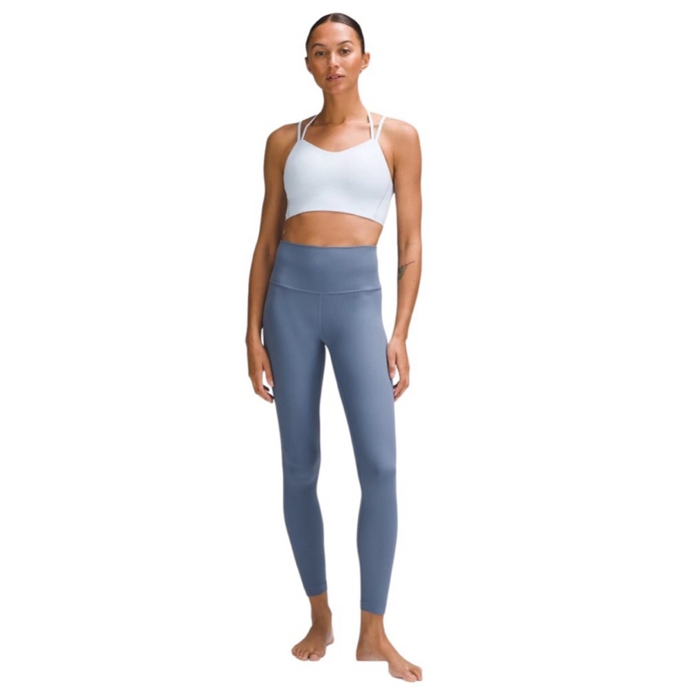 Lululemon Align Ribbed 28” Leggings In Oasis Blue